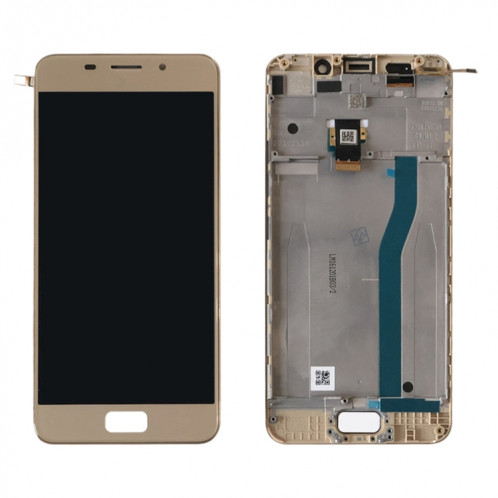 Écran LCD et numériseur complet avec cadre pour Asus Zenfone 3S Max ZC521TL X00GD (or) SH232J829-04