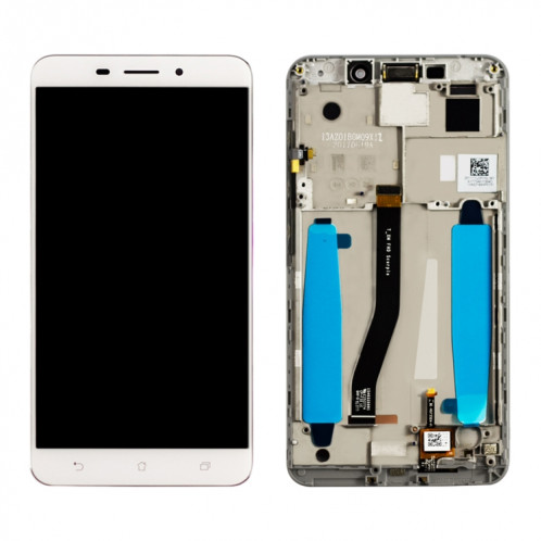 Écran LCD et numériseur complet avec cadre pour Asus ZenFone 3 Laser ZC551KL Z01BDC (blanc) SH35WL1761-04