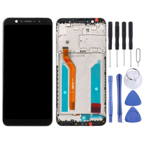 Écran LCD et numériseur complet avec cadre pour Asus ZenFone Max Pro (M1) ZB601KL ZB602KL (noir) SH238B1132-06