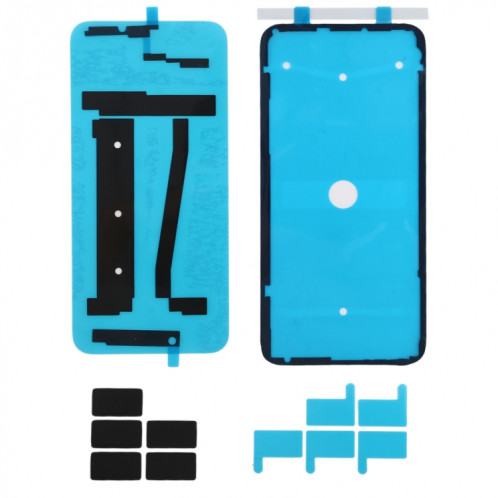 5 autocollants adhésifs de couverture de boîtier arrière pour Huawei Honor 10 SH42921202-05