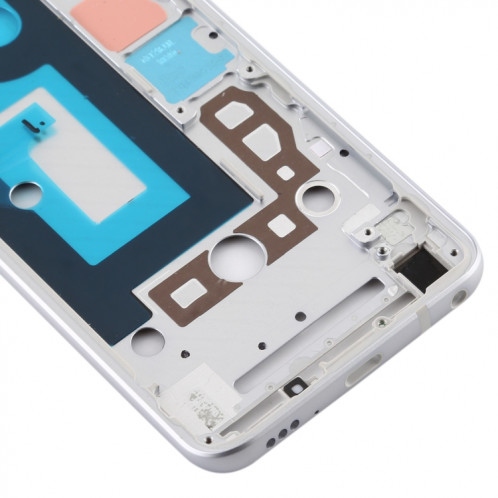 Boîtier avant plaque de cadre LCD pour LG Q7 / Q610 / Q7 Plus / Q725 / Q720 / Q7A / Q7 Alpha (argent) SH300S1878-06