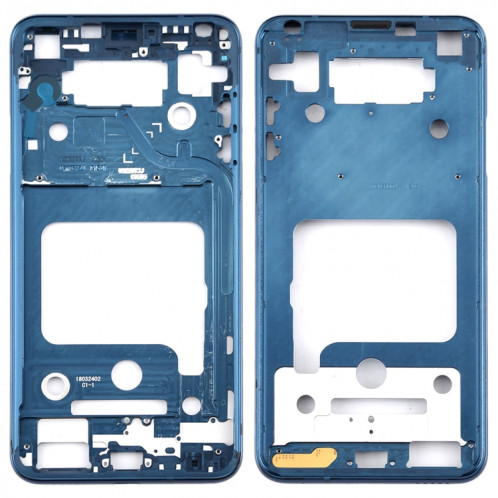 Boîtier avant LCD Frame Bezel Plate pour LG V35 ThinQ (bleu) SH302L1379-06