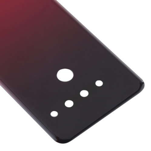 Cache arrière de la batterie pour LG G8 ThinQ / G820 G820N G820QM7, version KR (rouge) SH05RL1348-06