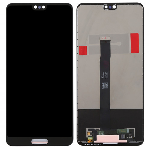 Ecran LCD et numériseur complet pour Huawei P20 (Noir) SH369B1086-06