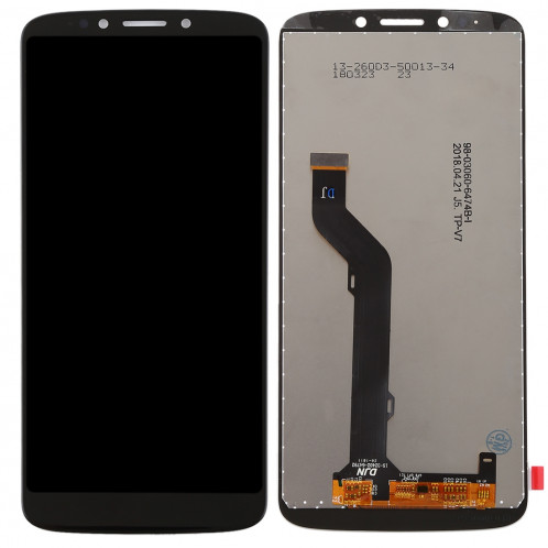 Écran LCD et Digitizer Assemblée complète pour Motorola Moto E5 Plus (Noir) SH73BL1448-06