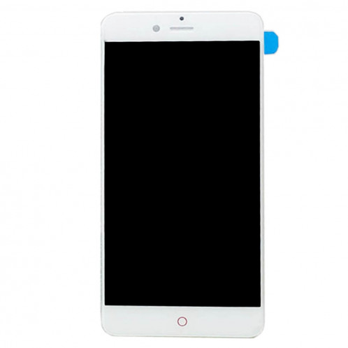 iPartsAcheter ZTE Nubia Z17 Mini / NX569J / NX569H écran LCD + écran tactile Digitizer Assemblée (Blanc) SI402W1353-04