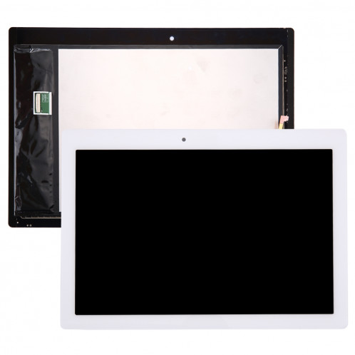 iPartsBuy Lenovo Tab 2 A10-70 / A10-70F LCD Affichage + écran tactile Digitizer Assemblée (Blanc) SI07WL189-06