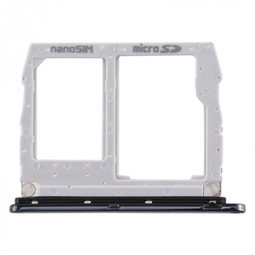 Plateau pour Carte SIM + Plateau pour Carte Micro SD pour LG K40 / K12 Plus / X4 (2019) / X420EM / X420BMW / X420HM / X420 / X420N (Argent) SH459S677-05