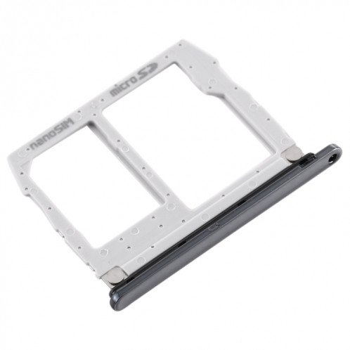 Plateau pour Carte SIM + Plateau pour Carte Micro SD pour LG K40 / K12 Plus / X4 (2019) / X420EM / X420BMW / X420HM / X420 / X420N (Argent) SH459S677-05