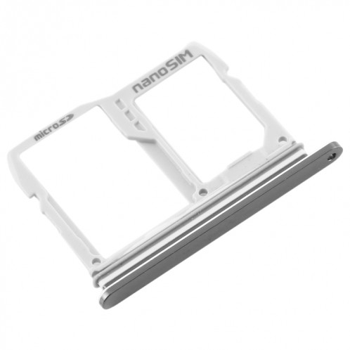 Plateau Carte SIM + Plateau Carte Micro SD pour LG V40 ThinQ (Argent) SH460S57-05