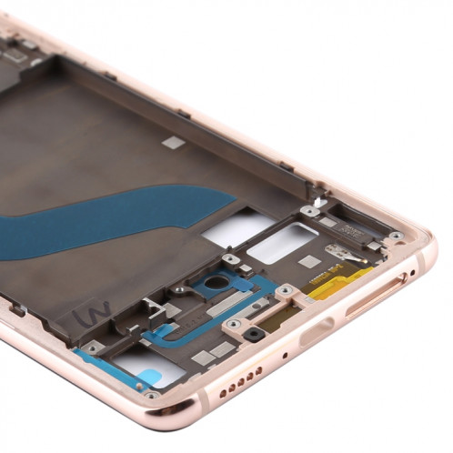 Boîtier avant plaque de lunette de cadre LCD pour Xiaomi Redmi K20 / Redmi K20 Pro / Mi 9T / Mi 9T Pro (or) SH491J0-06