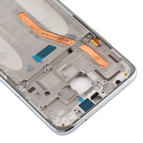 Boîtier avant LCD Frame Bezel Plate pour Xiaomi Redmi Note 8 Pro (Blanc) SH493W1758-06