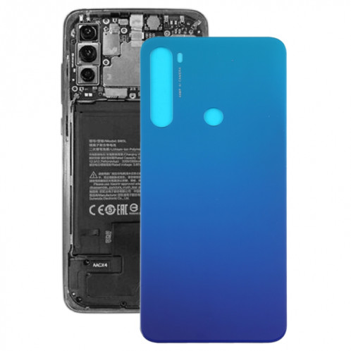 Cache arrière de batterie pour Xiaomi Redmi Note 8 (bleu) SH95LL1475-06