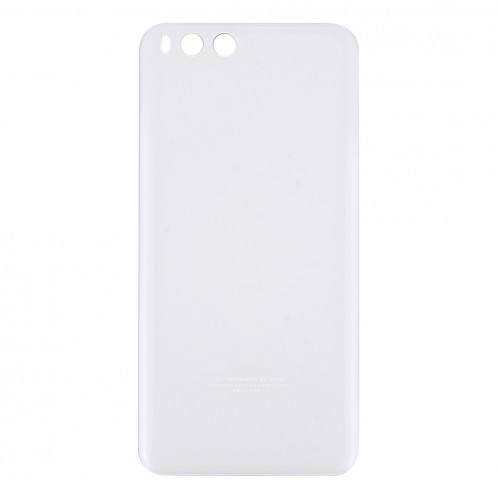 iPartsBuy Xiaomi Mi 6 couvercle arrière de la batterie en verre (blanc) SI24WL103-06