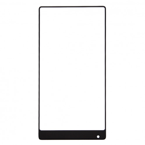 iPartsBuy Xiaomi Mi Mix Lentille extérieure en verre (noir) SI526B1488-06