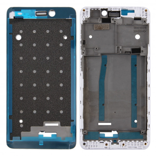iPartsBuy Xiaomi Redmi 4X boîtier avant encadrement LCD cadre (blanc) SI529W381-06