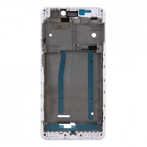 iPartsBuy Xiaomi Redmi 4X boîtier avant encadrement LCD cadre (blanc) SI529W381-06