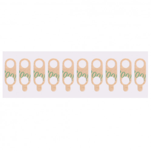 Lentille de caméra arrière 10 PCS avec autocollant pour Huawei P20 SH4540524-08