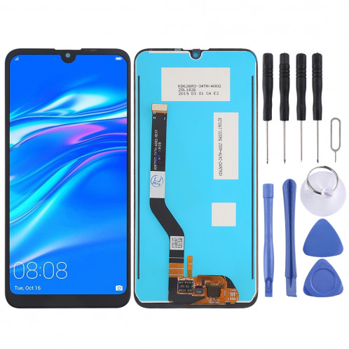 Ecran LCD et système de numérisation complet pour Huawei Y7 Prime (2019) (Noir) SH02BL946-06