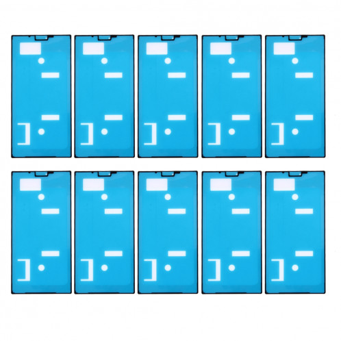 10 PCS iPartsAcheter pour Sony Xperia XZ Original Adhésif de logement avant S14630983-03
