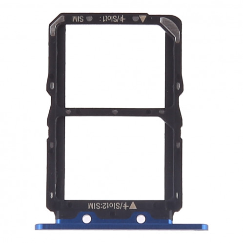 Plateau à cartes SIM + Plateau à cartes SIM pour Huawei Honor View 20 (Honor V20) (Bleu) SH638L491-05