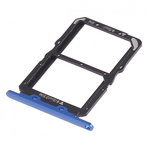 Plateau à cartes SIM + Plateau à cartes SIM pour Huawei Honor View 20 (Honor V20) (Bleu) SH638L491-05