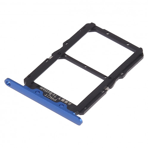 Plateau à cartes SIM + Plateau à cartes SIM pour Huawei Honor View 20 (Honor V20) (Bleu) SH638L491-05