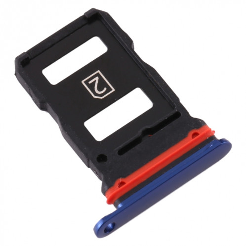 Pour Vivo iQOO Pro Plateau de carte SIM + Plateau de carte SIM (Bleu) SH646L128-05