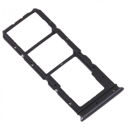 Pour Vivo Y7s Plateau de carte SIM + Plateau de carte SIM + Plateau de carte Micro SD (Noir) SH647B106-05