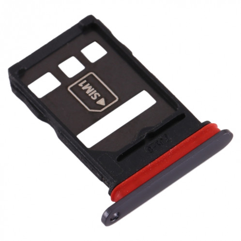 Plateau de carte SIM d'origine + Plateau de carte NM pour Huawei Mate 30 (Noir) SH833B482-05