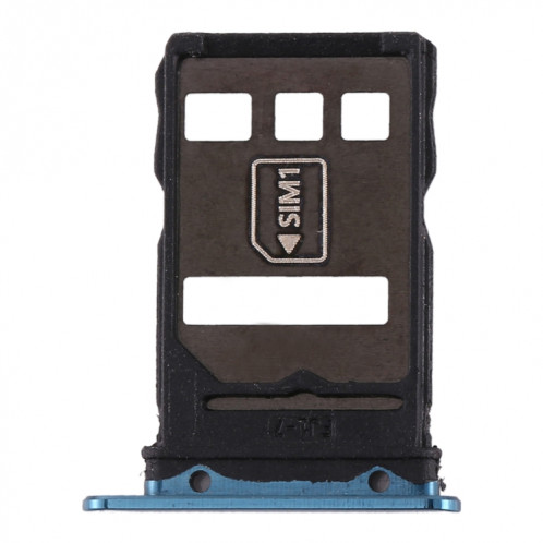 Plateau de carte SIM d'origine + plateau de carte NM pour Huawei Mate 30 (vert) SH833G1088-05