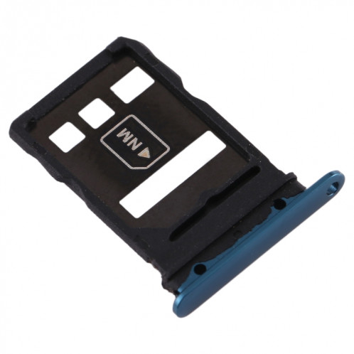 Plateau de carte SIM d'origine + plateau de carte NM pour Huawei Mate 30 (vert) SH833G1088-05
