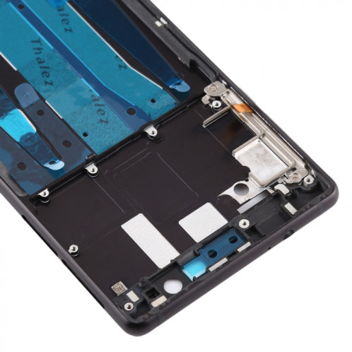 Boîtier avant LCD Frame Bezel Plate pour Nokia 3 / TA-1020 TA-1028 TA-1032 TA-1038 (Noir) SH848B1910-06