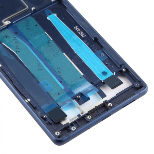 Boîtier avant LCD Frame Bezel Plate pour Nokia 3 / TA-1020 TA-1028 TA-1032 TA-1038 (Bleu) SH848L618-06