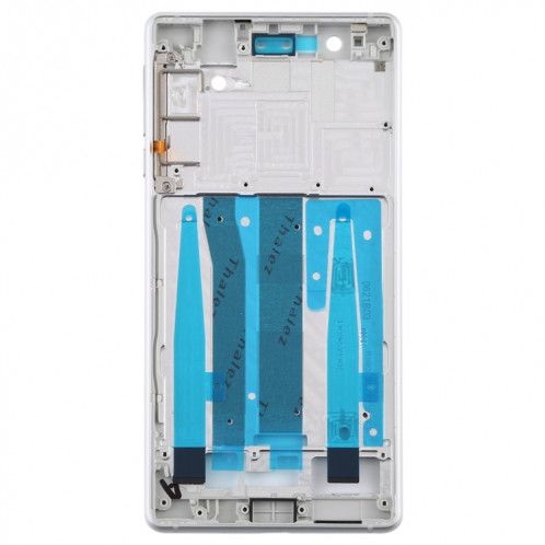 Boîtier avant LCD Frame Bezel Plate pour Nokia 3 / TA-1020 TA-1028 TA-1032 TA-1038 (Blanc) SH848W76-06