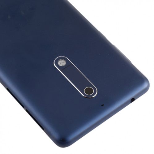 Cache arrière de batterie avec objectif et touches latérales pour Nokia 5 (bleu) SH49LL645-06