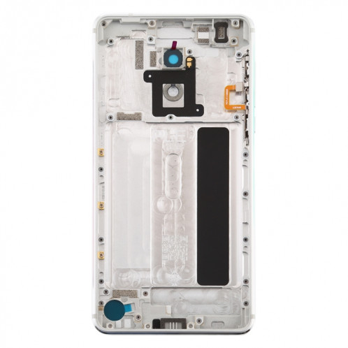 Cache arrière de batterie avec objectif et touches latérales pour Nokia 6 TA-1000 TA-1003 TA-1021 TA-1025 TA-1033 TA-1039 (Blanc) SH50WL1565-06
