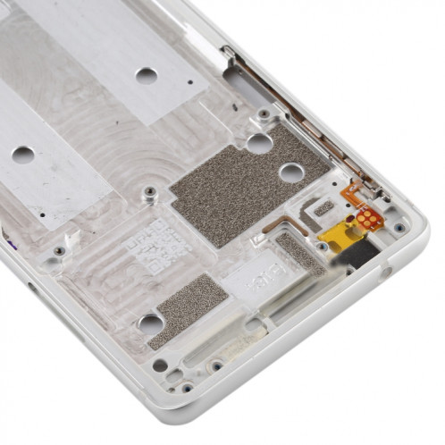Boîtier avant LCD Frame Bezel Plate pour Nokia 7 TA-1041 (blanc) SH852W1682-06