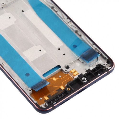 Boîtier avant LCD Frame Bezel Plate pour Nokia 3.1 TA-1049 TA-1057 TA-1063 TA-1070 (Bleu) SH857L398-06