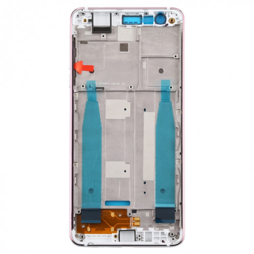 Boîtier avant LCD Frame Bezel Plate pour Nokia 3.1 TA-1049 TA-1057 TA-1063 TA-1070 (Blanc) SH857W766-06