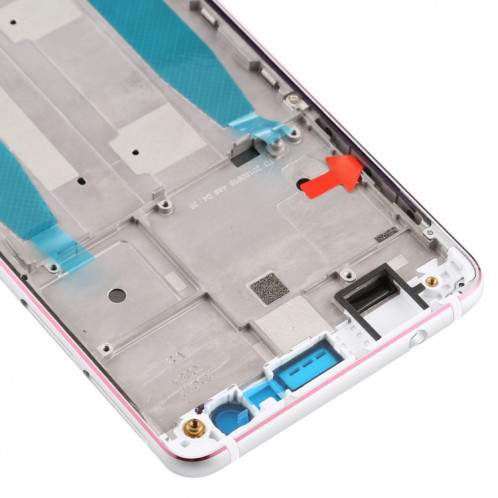Boîtier avant LCD Frame Bezel Plate pour Nokia 3.1 TA-1049 TA-1057 TA-1063 TA-1070 (Blanc) SH857W766-06
