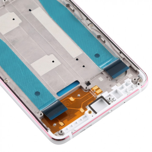 Boîtier avant LCD Frame Bezel Plate pour Nokia 3.1 TA-1049 TA-1057 TA-1063 TA-1070 (Blanc) SH857W766-06