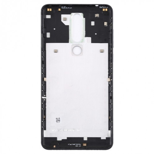 Cache arrière de batterie avec touches latérales pour Nokia 3.1 Plus (blanc) SH58BL522-06