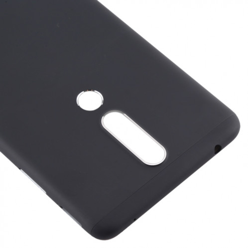 Cache arrière de batterie avec touches latérales pour Nokia 3.1 Plus (blanc) SH58BL522-06