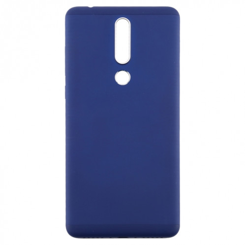 Cache arrière de batterie avec touches latérales pour Nokia 3.1 Plus (bleu) SH58LL1129-06