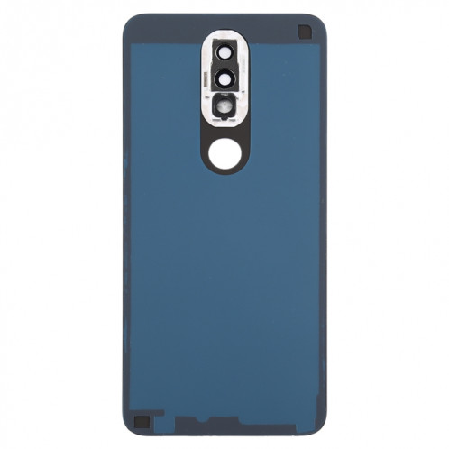 Cache arrière de batterie avec objectif d'appareil photo pour Nokia X6 (2018) / 6.1 Plus TA-1099 (Blanc) SH19WL124-06