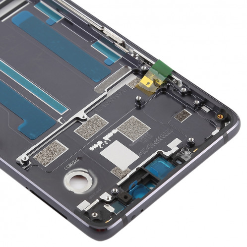 Lunette de cadre central avec touches latérales pour Xiaomi Mi 8 SE (noir) SH932B771-06