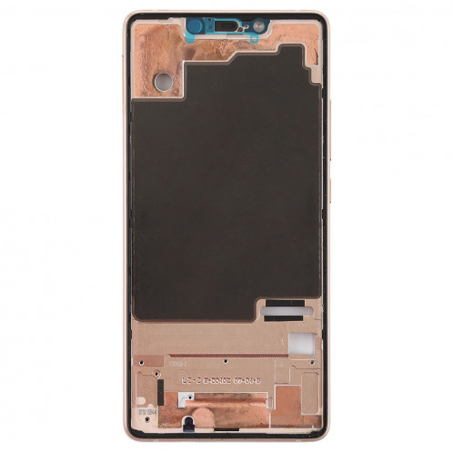 Lunette de cadre central avec touches latérales pour Xiaomi Mi 8 SE (or rose) SH32RG1209-06