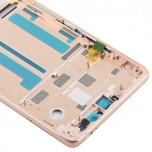 Lunette de cadre central avec touches latérales pour Xiaomi Mi 8 SE (or rose) SH32RG1209-06