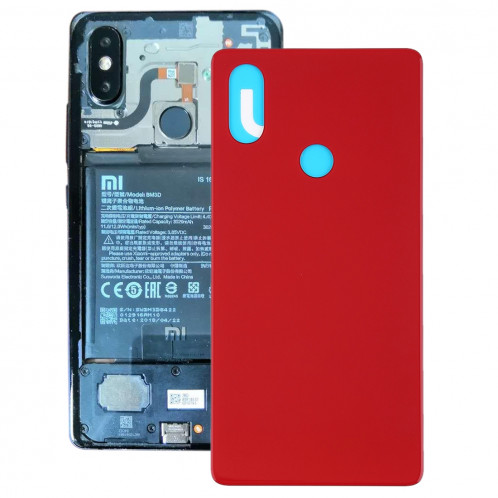 Couverture arrière pour Xiaomi Mi 8 SE (rouge) SH33RL32-06